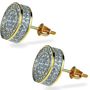 Amazing*𝐍𝐄𝐖*  14K Gold & 925 Sterling  EARRINGS